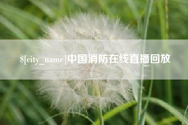 项城中国消防在线直播回放
