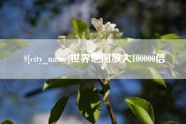 项城世界地图放大100000倍