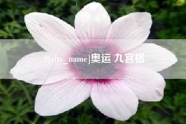 项城奥运 九宫格