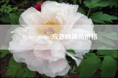 项城应急救援员价格