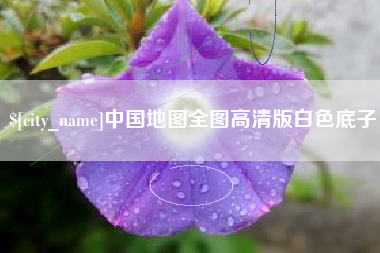 项城中国地图全图高清版白色底子