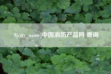 项城中国消防产品网 查询