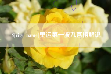 项城奥运第一波九宫格解说