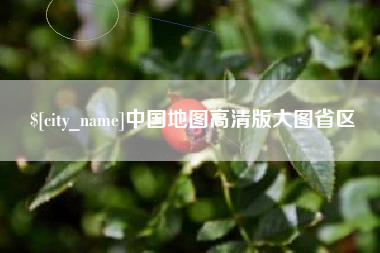 项城中国地图高清版大图省区