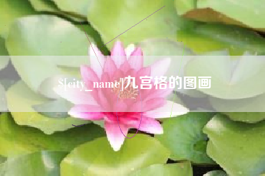 项城九宫格的图画