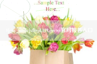 项城xfhyjd.119.gov cn官网报名入口