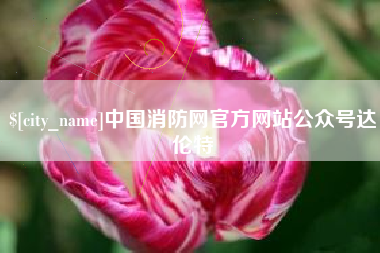 项城中国消防网官方网站公众号达伦特