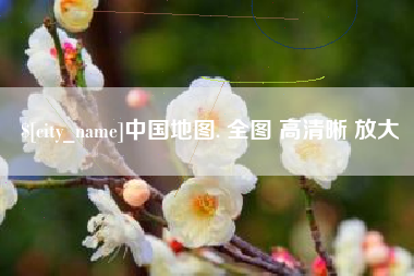 项城中国地图. 全图 高清晰 放大