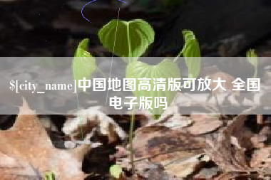 项城中国地图高清版可放大 全国 电子版吗