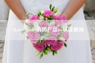 项城消防产品ccc认证查询