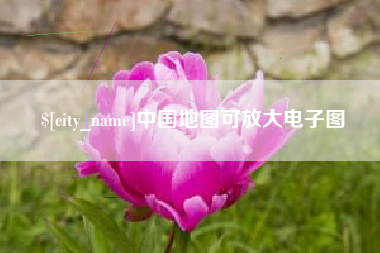 项城中国地图可放大电子图